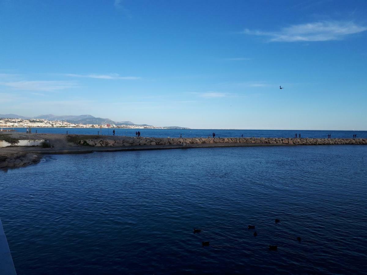Ferienwohnung F2 Immeuble Les Pieds Dans L'Eau Villeneuve-Loubet Exterior foto